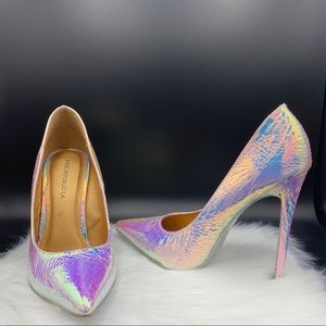 Shoe Republic LA Size 8 Mermaid Heel Pumps